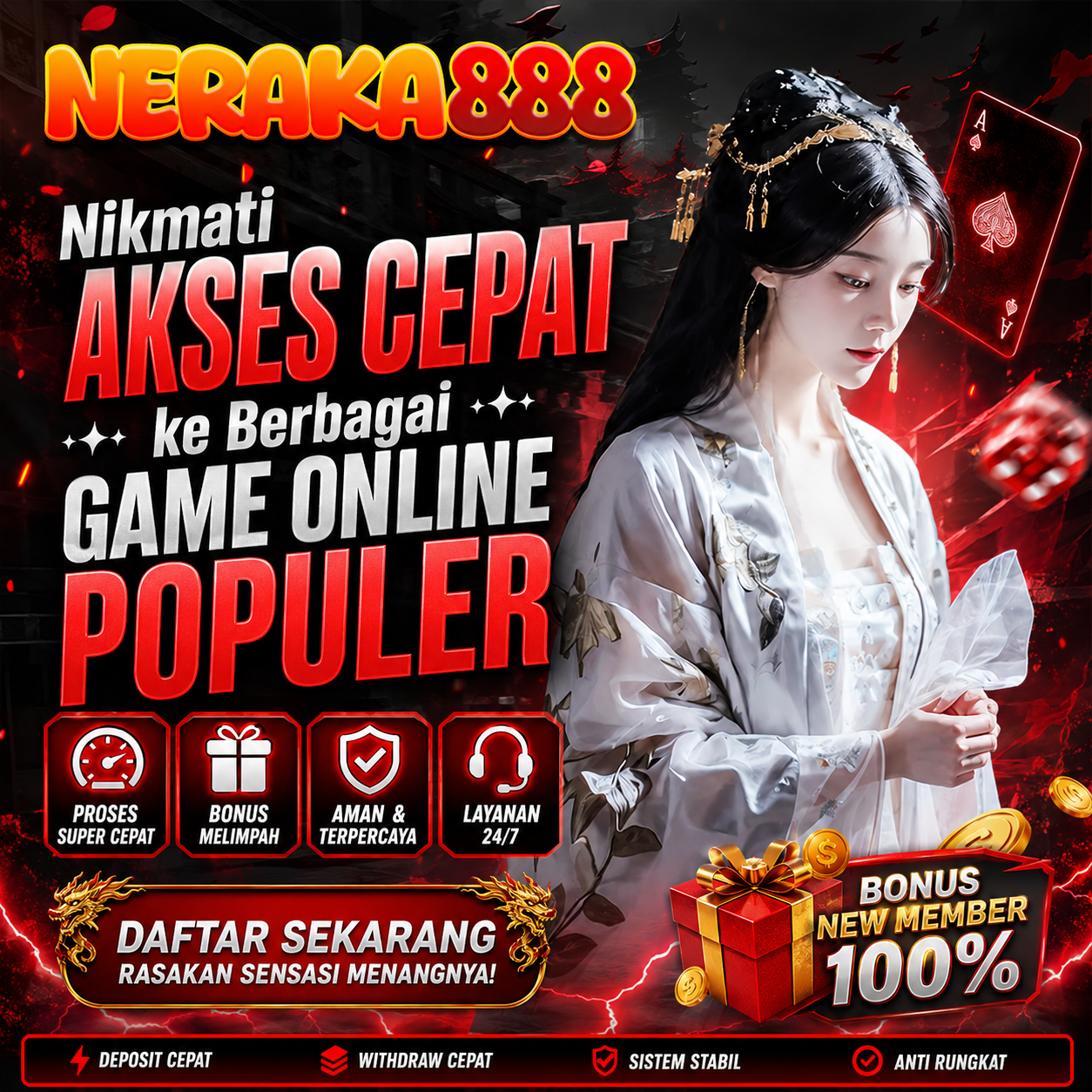 Banner promosi NERAKA888